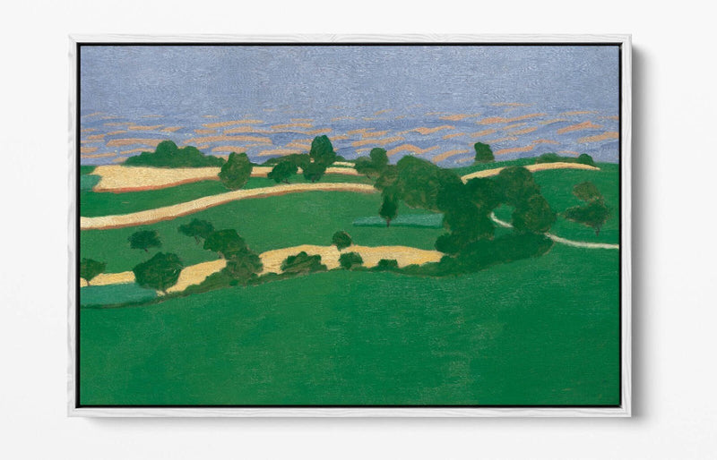 Float Effect Canvas Art - Felix Vallotton Corn Fields | Premium Frame, Ready to Hang