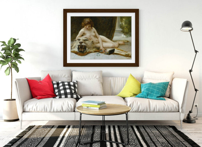 Framed Wall Art - Guillaume Seignac Jewelry Box Painting | Matte Paper Poster