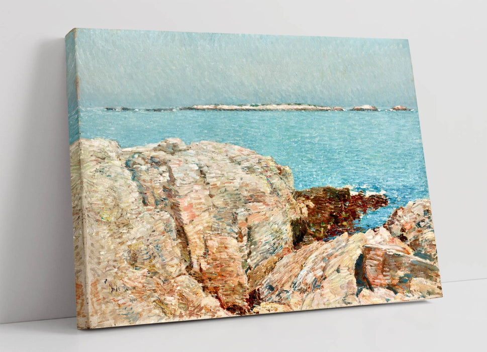 Canvas Wall Art - Childe Hassam Duck Island Print on Archival Grade Canvas