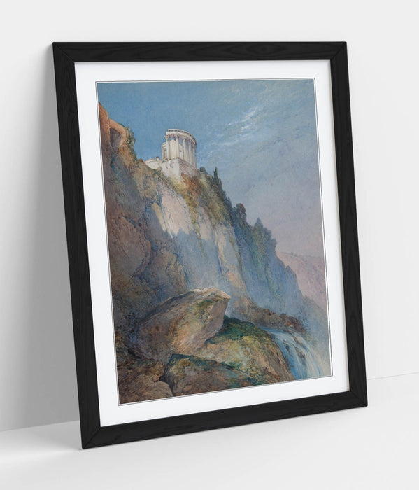 Framed Art Poster - William Callow Temple Of Vesta Print | Matte Paper, Ready To Hang