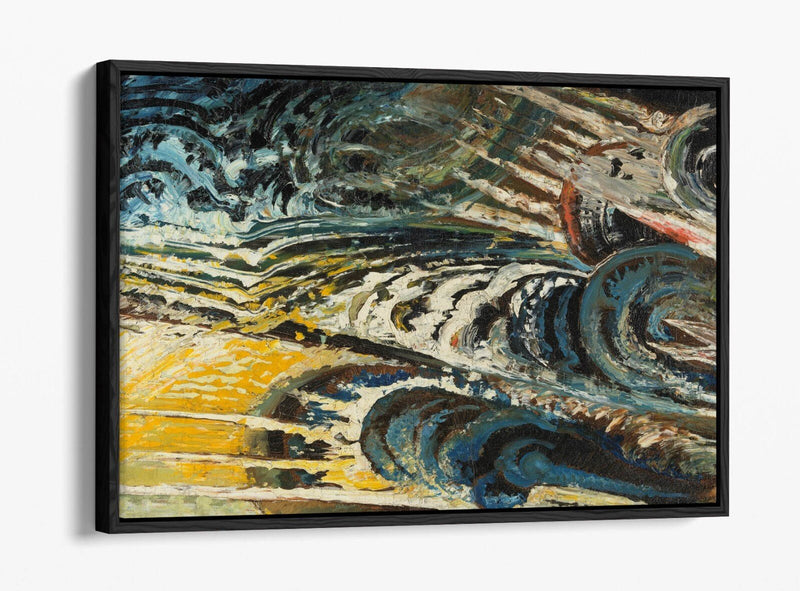 Float Effect Canvas - Abstract Art Print by Chris Lanooy | Premium Varnish Finish