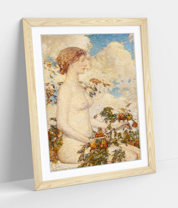 Framed Wall Art – Pomona Painting Print by Childe Hassam | Handmade UK Frames