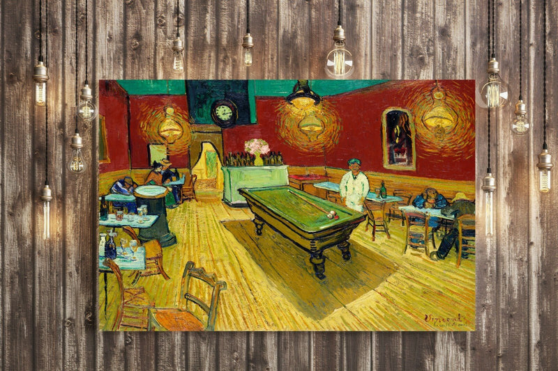 Van Gogh Canvas Art – Classic Canvas Wall Art Featuring The Night Café Painting