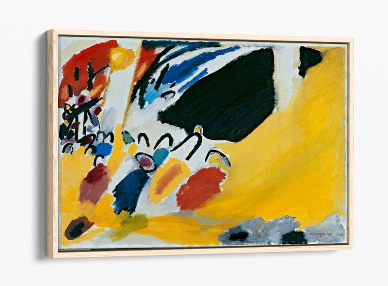 Canvas Wall Art - Wassily Kandinsky Impression III Concert | Float Effect, Premium Print