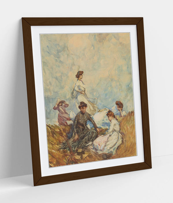 Framed Wall Art - Frances Hodgkins The Hilltop Painting Print | Handmade UK