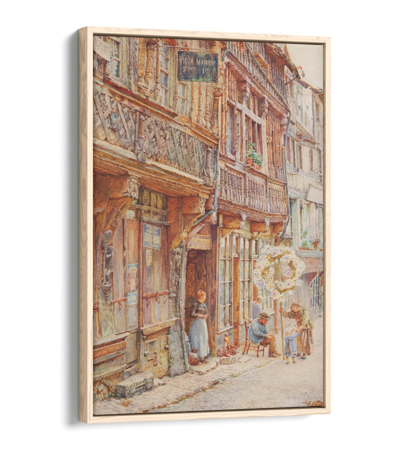 Float Effect Canvas Art - Handmade UK Wall Art Print on MDF Frame, Vibrant Finish