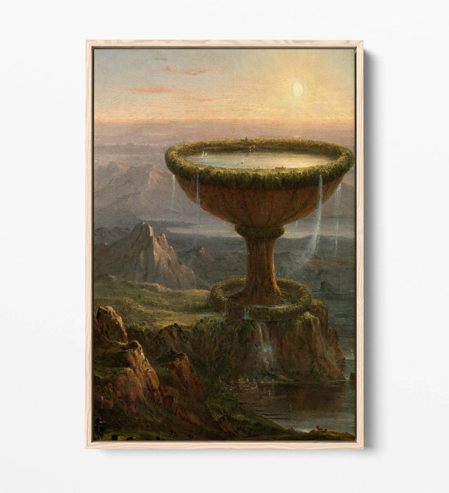 Float Effect Canvas Art - Thomas Cole Titan's Goblet | Handmade UK Wall Decor