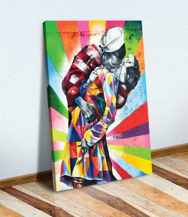 CANVAS WALL ART PRINT ARTWORK FRAMED POSTER Graffiti Street Banksy Style Sailor