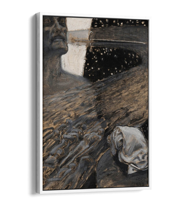 Canvas Wall Art Print – AskelI Gallen-Kallela River Of The Dead With Float Effect