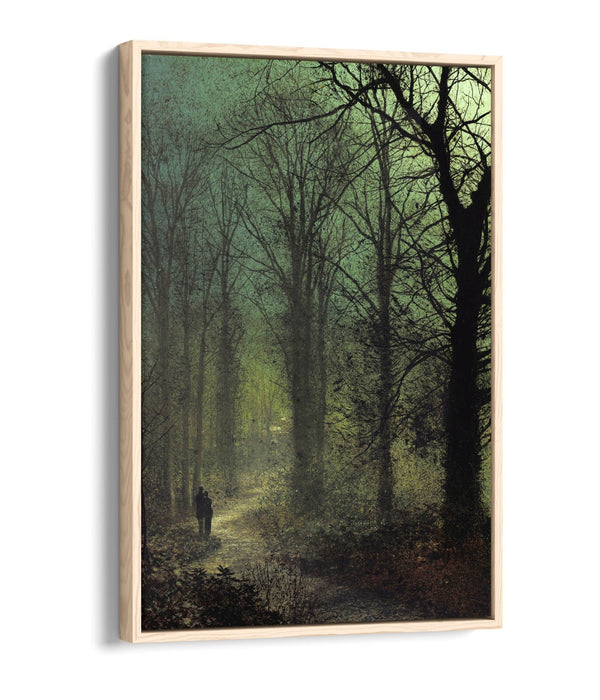 Canvas Wall Art Print | Float Effect Canvas by John Atkinson Grimshaw - Premium Frame