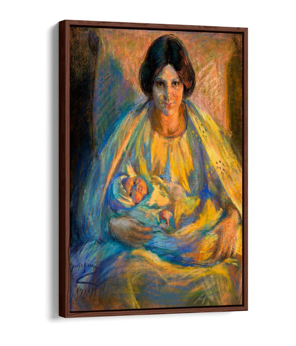 Float Effect Canvas Art – Lamplight Wall Art With Premium Varnish Finish