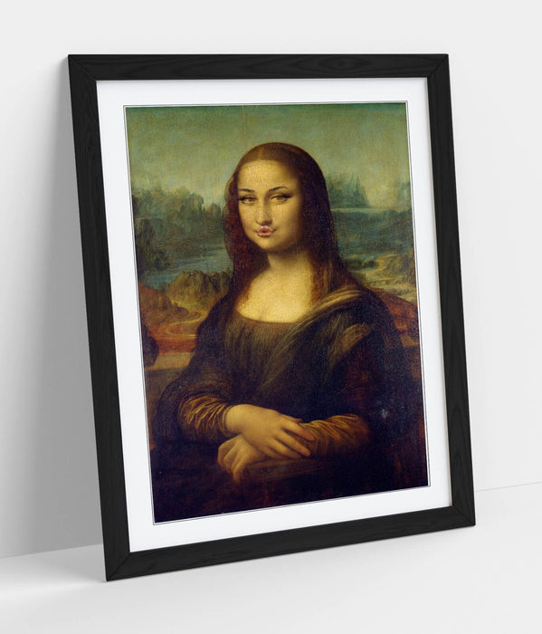 Mona Lisa Wall Art – Framed Art Prints | Da Vinci Artwork Print Poster