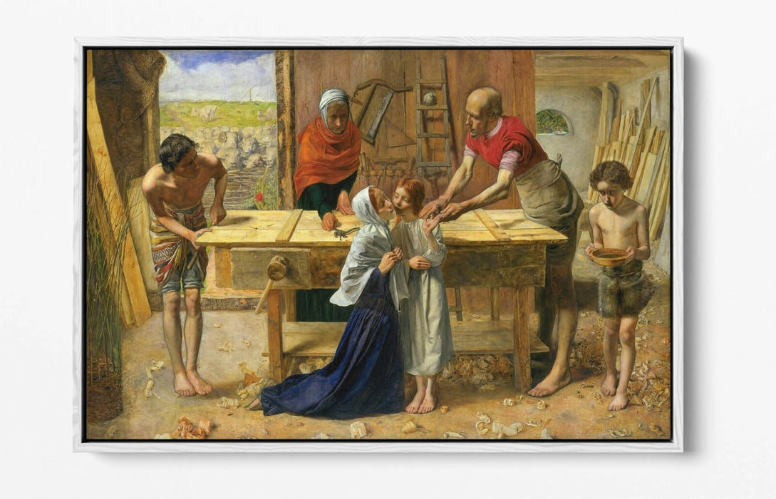 Canvas Wall Art - Handmade Canvas Print on Premium MDF Frame with Float Effect