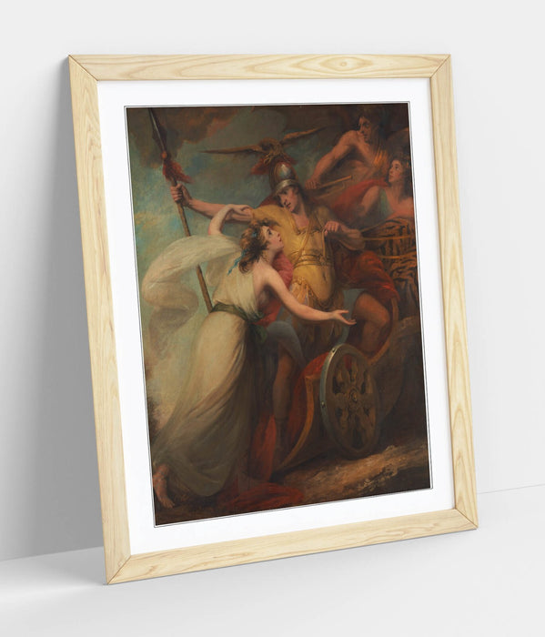 Framed Wall Art – William Artaud Print | The Triumph Of Mercy | Handmade Poster