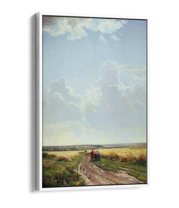 IVAN SHISHKIN, NOON IN THE NEIGHBOURHOOD -FLOAT EFFECT CANVAS WALL ART PRINT ART