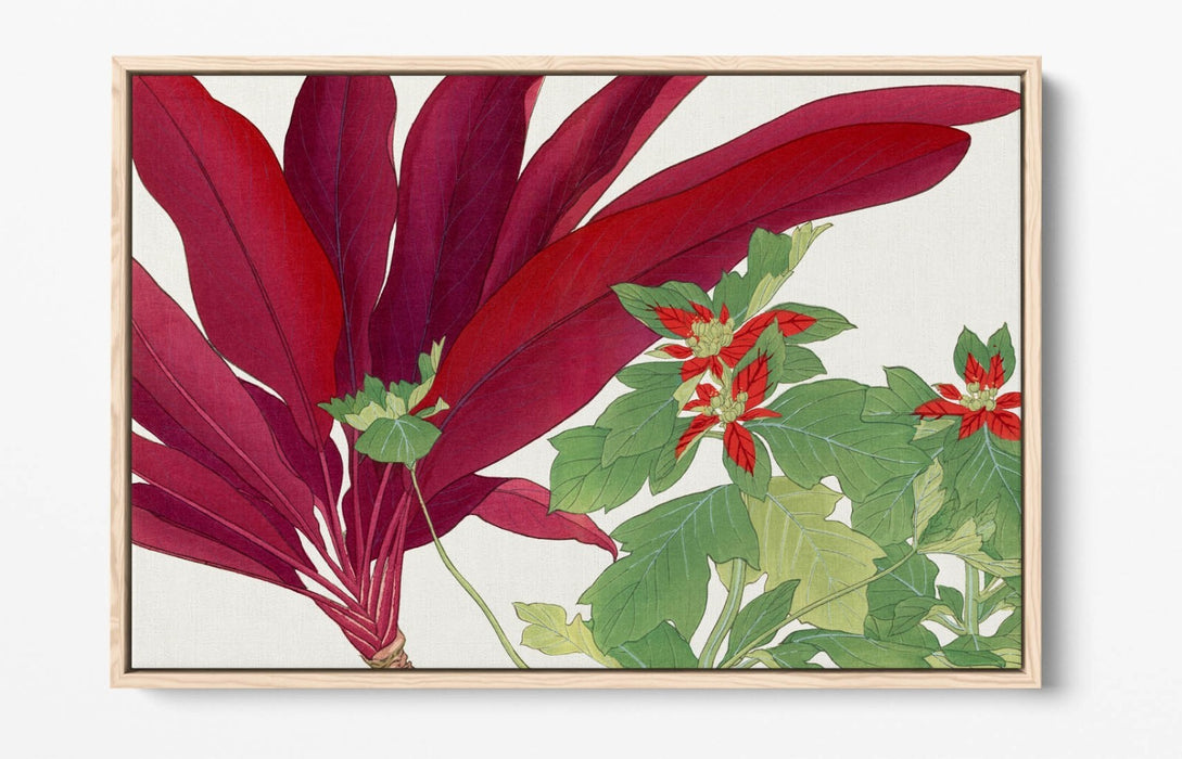 Canvas Wall Art – Premium Float Effect Canvas Print | Handmade Botanical Decor