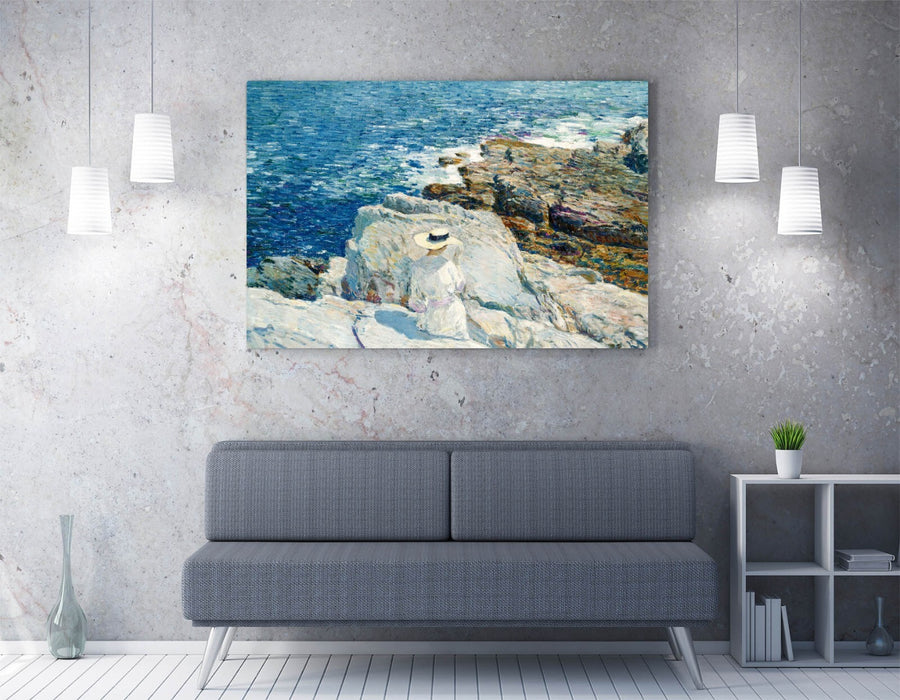 Canvas Wall Art - Childe Hassam South Ledges Print | Handmade Vibrant Canvas Art