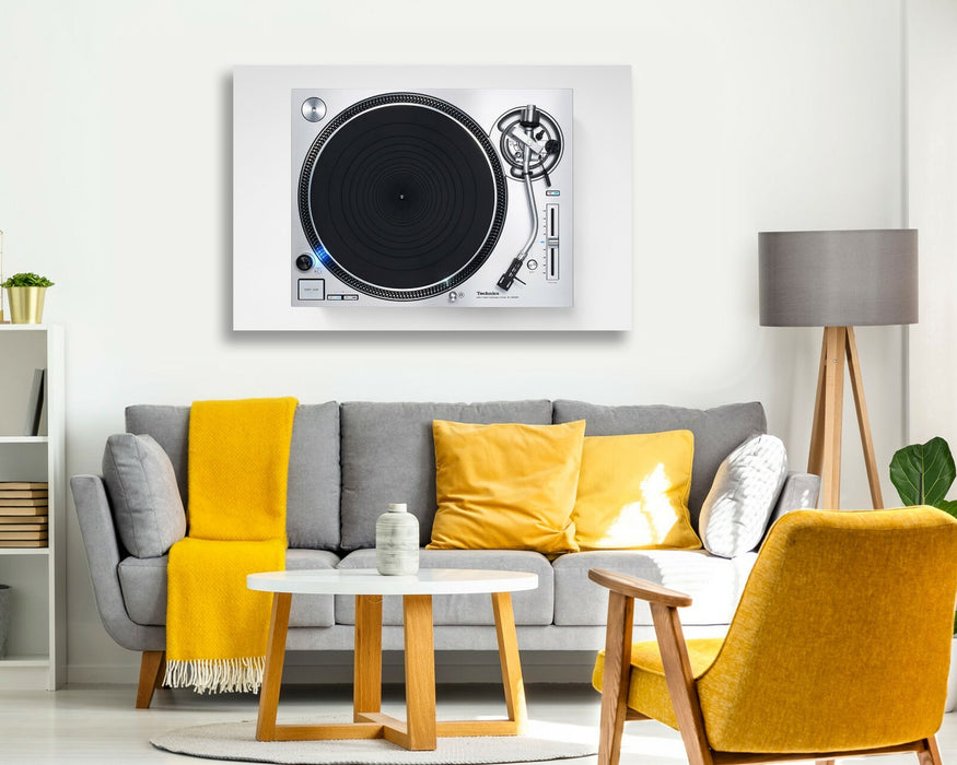 Technics DJ Decks Canvas Wall Art Print – Handmade UK Canvas, Ready to Hang