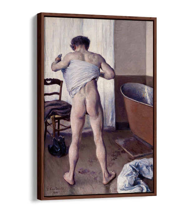 Canvas Wall Art – Handmade UK Float Effect Gustave Caillebotte Bath Print