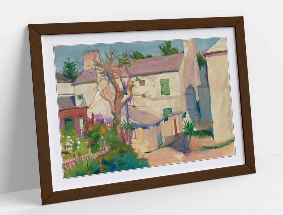 Framed Wall Art - Carl William Broemel St George Painting | Classic Poster Print