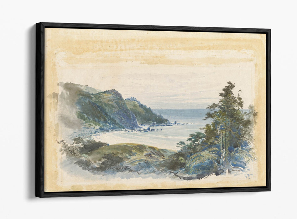 Canvas Wall Art Print - Coastal Float Effect Canvas with Custom Deep MDF Frame