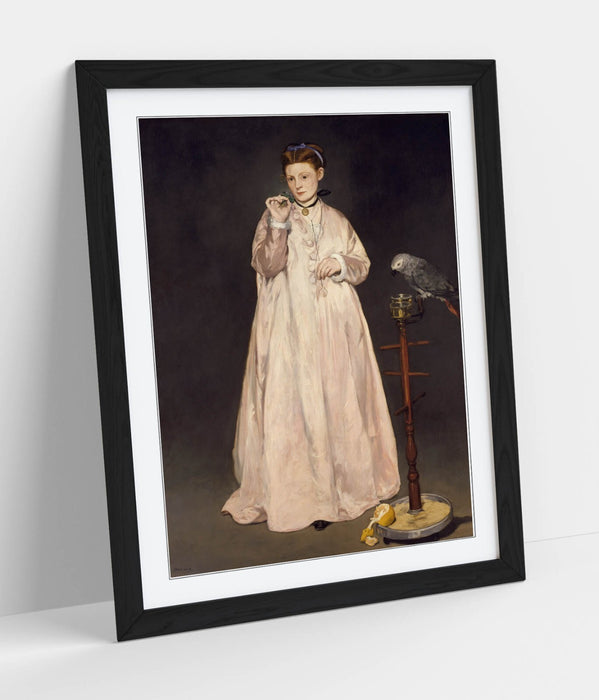 Framed Art Poster – Classic Wall Art Print With Woodgrain Frame Finish