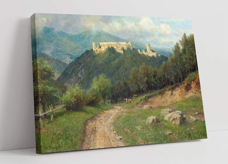 Canvas Wall Art - Hugo Darnaut Print On Archival Grade Canvas With Premium Varnish Finish