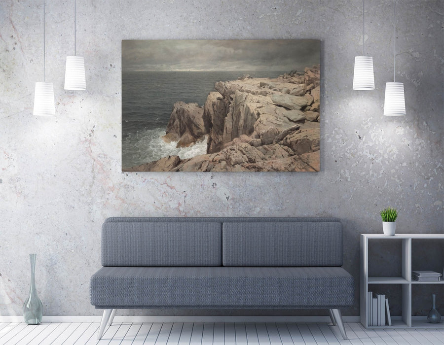 Canvas Wall Art - William Trost Richards Cormorant Cliff Print on Archival Grade Canvas
