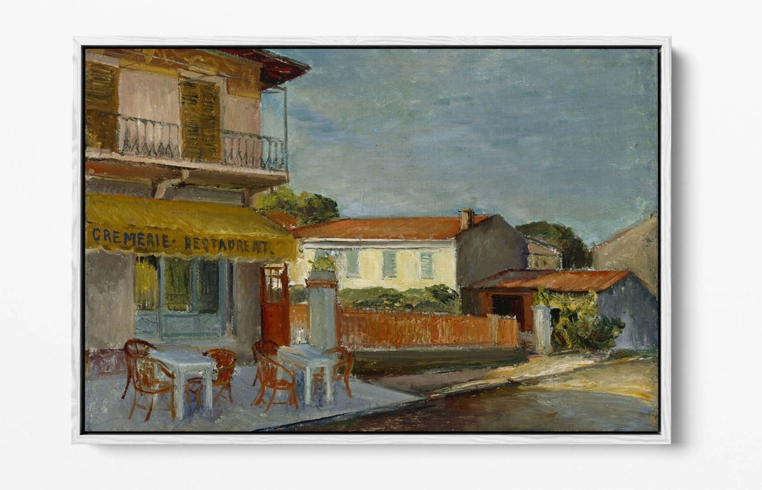 Float Effect Canvas - Cityscape Canvas Print Of Cannes | Premium Frame Wall Art