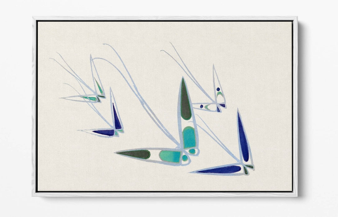 Canvas Wall Art | Vibrant Butterfly Print With Float Effect & Scratch Resistant Finish