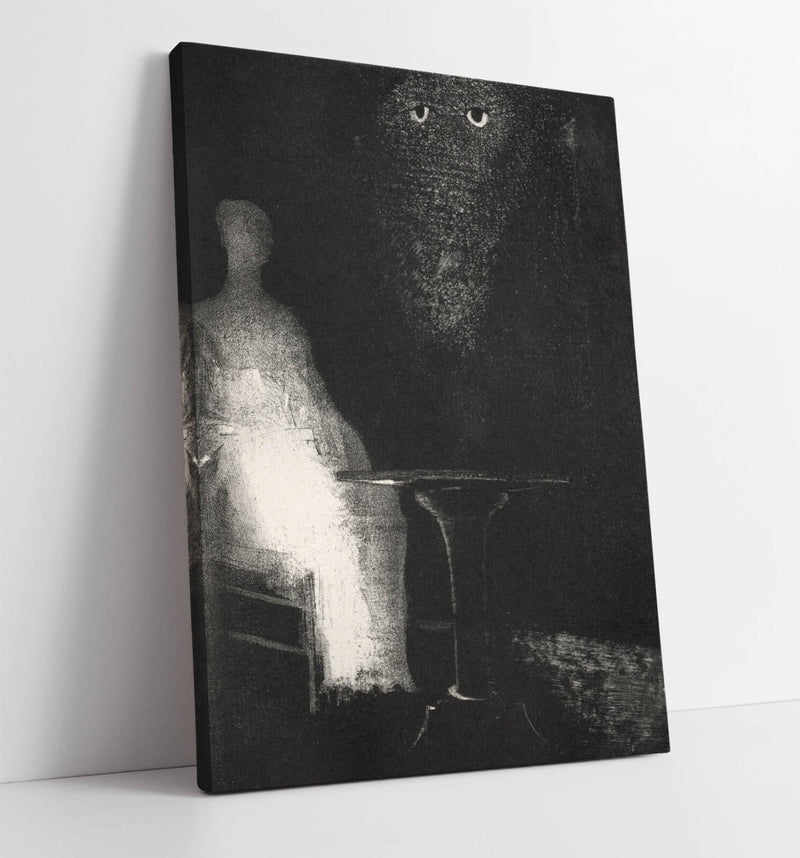 Canvas Wall Art Odilon Redon The Haunted House | Archival Grade Canvas Painting Print