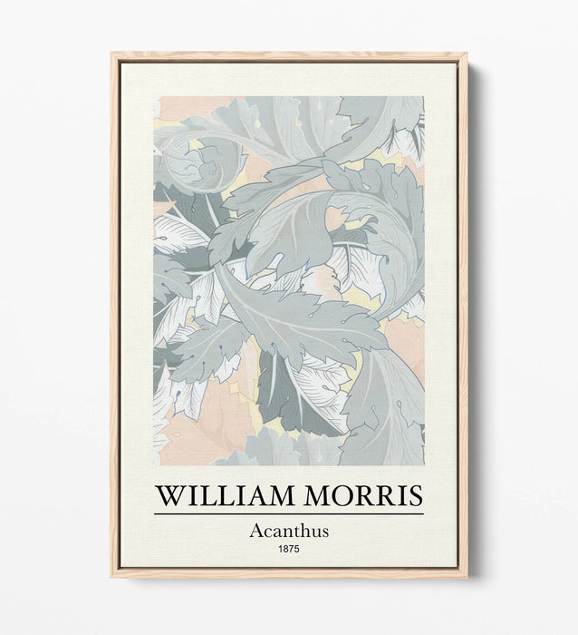 William Morris Canvas Art – Handmade UK Canvas With Float Effect Frame | Ready To Hang
