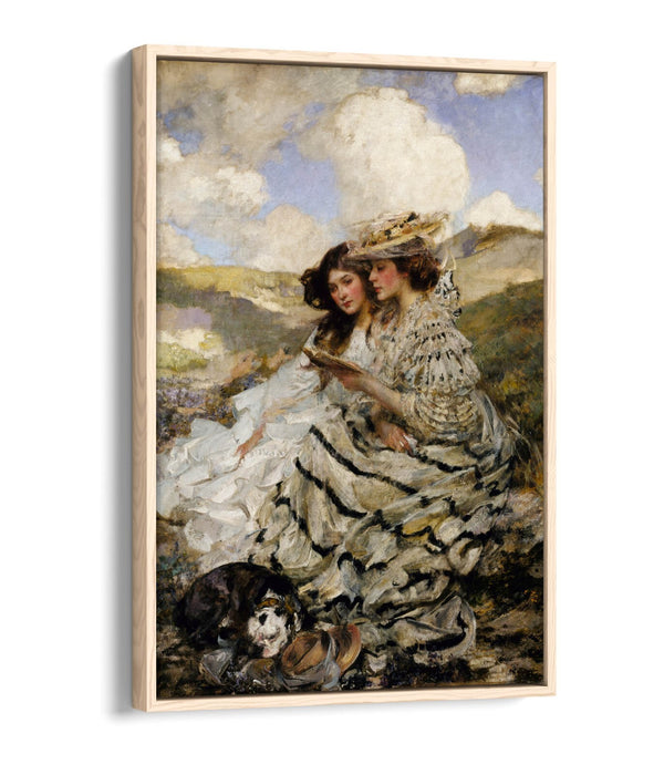 Canvas Wall Art | On The Dunes – Handmade Float Effect Print with Premium Finish