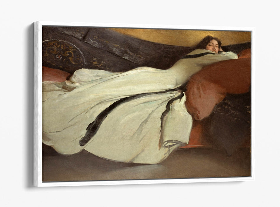 Canvas Wall Art - John White Alexander Repose Float Effect Canvas Print With 30mm Deep Frame