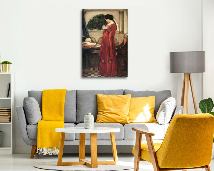CANVAS WALL ART PAINTING PRINT ARTWORK John W Waterhouse The Crystal Ball