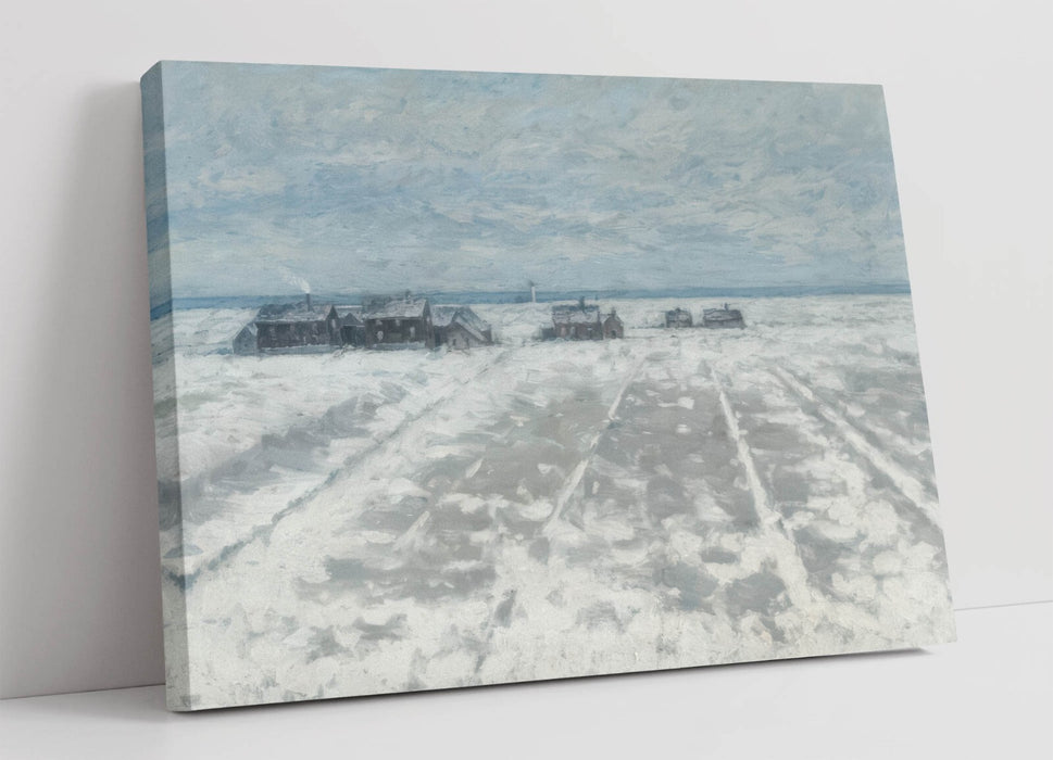 Canvas Wall Art – Per Ekstrom Winter Landscape Print | Handmade Ready to Hang