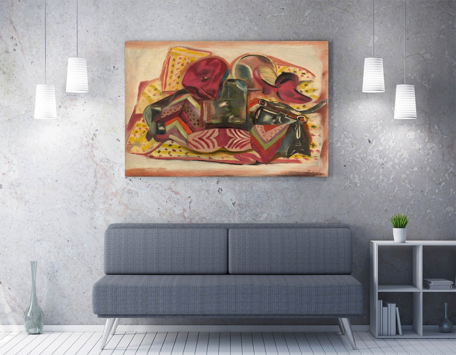 Canvas Wall Art - Frances Hodgkins Still Life Painting Ready To Hang Print