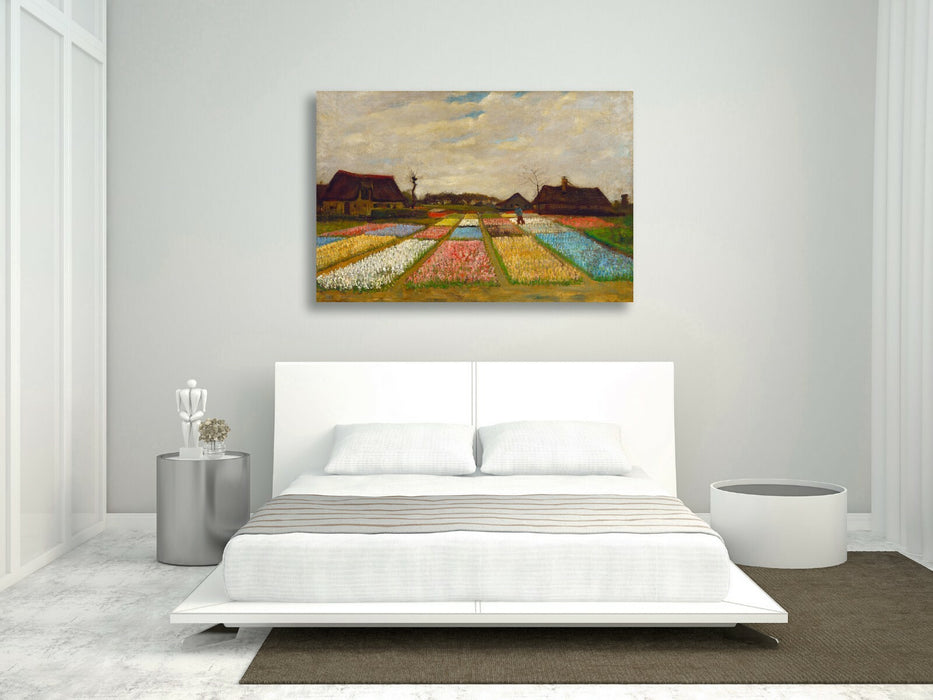 Van Gogh Field Of Bulbs Holland CANVAS WALL ART PAINTING PRINT ARTWORK CLASSIC