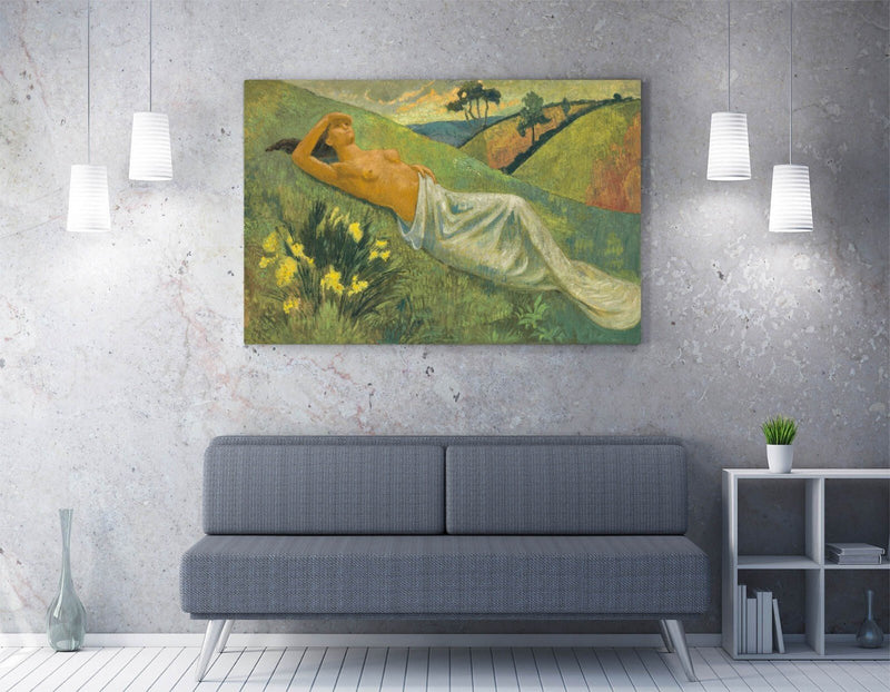 Canvas Wall Art - Paul Serusier Valkyrie Painting Print | Premium Varnish Finish