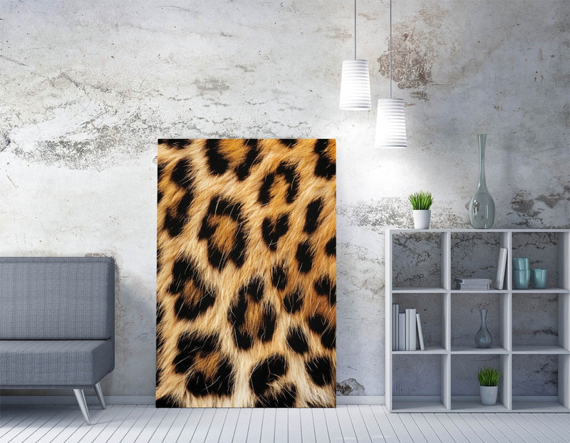 Cheetah Print Canvas - Handmade Wildlife Canvas Print | Vibrant Animal Wall Art