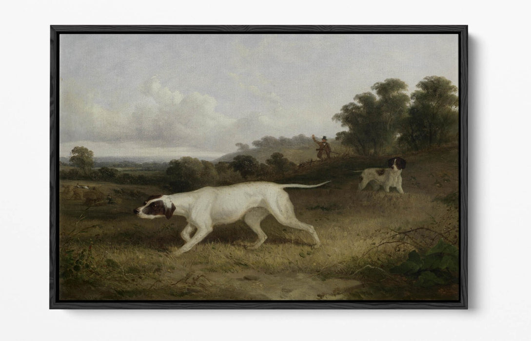 Float Effect Canvas - Edmund Bristow Landscape Wall Art Print | Premium Frame