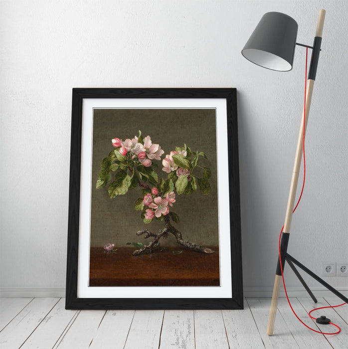 Framed Wall Art - Martin Johnson Heade Apple Blossoms Print | Handmade UK Poster