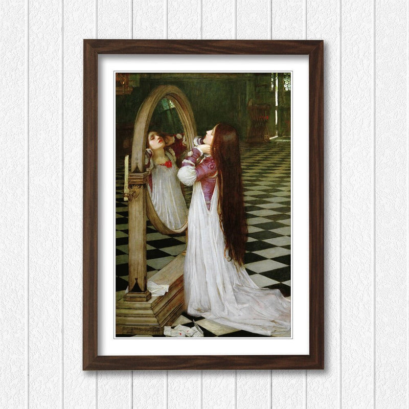 Framed Art Poster – John William Waterhouse Mariana Painting Print | Handmade UK Frame