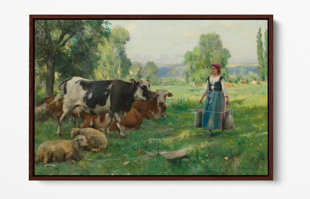 Canvas Wall Art - Float Effect Canvas Print on Custom MDF Frame with Varnish Finish