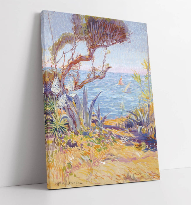 Canvas Wall Art – The Mediterranean by William Dodge | Handmade Stretched Canvas Print