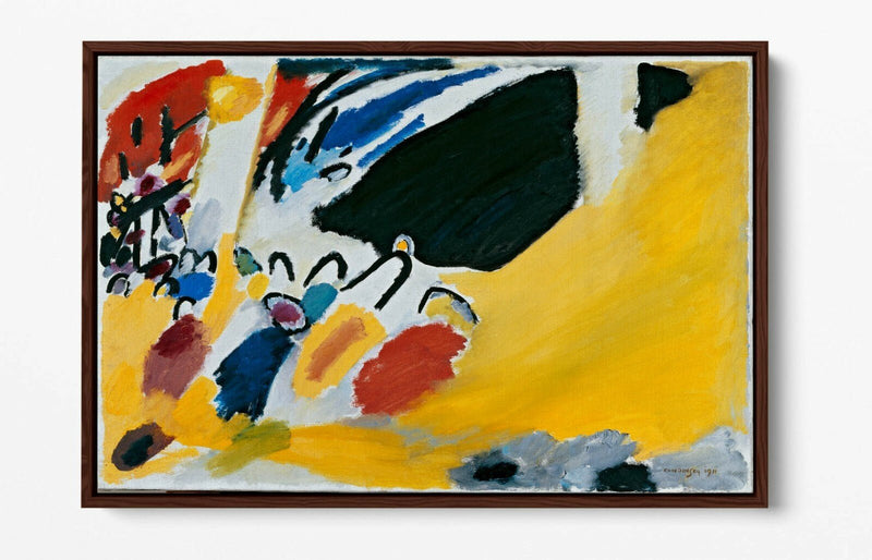 Canvas Wall Art - Wassily Kandinsky Impression III Concert | Float Effect, Premium Print