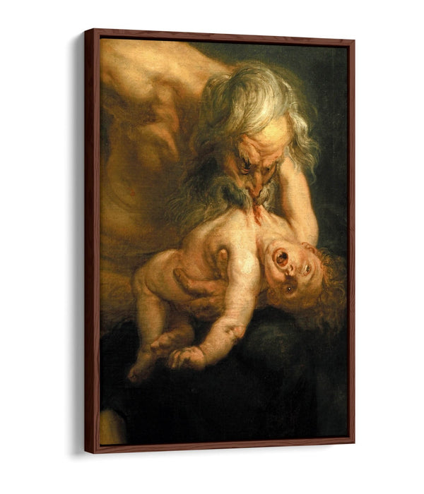 Canvas Wall Art Print – Saturn Wall Decor | Premium Float Effect Canvas UK