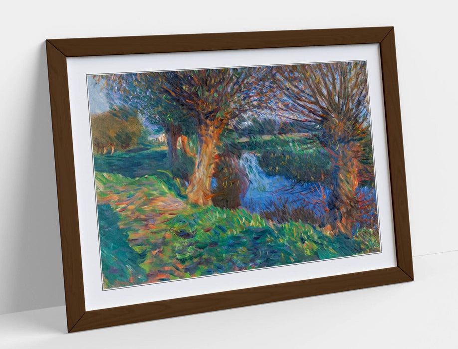 Framed Wall Art Poster - John Singer Sargent, At Calcot | Handmade UK Frame
