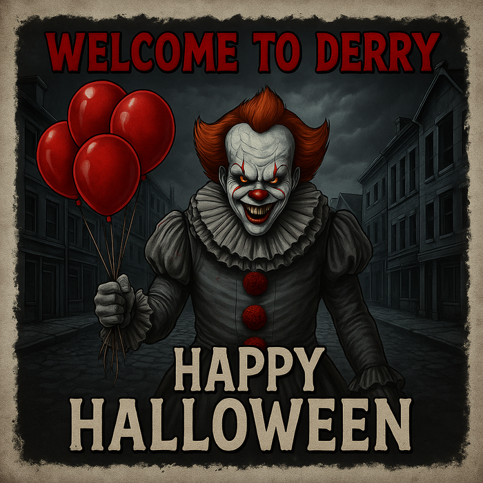 Halloween Party Banner - Custom Spooky Party Decorations by Legenderry Prints