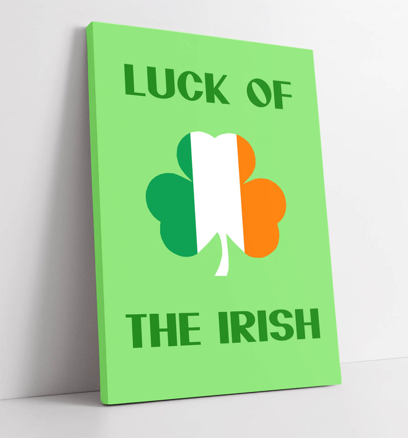 Luck of The Irish - Handmade Canvas Wall Art | Vibrant Home Decor